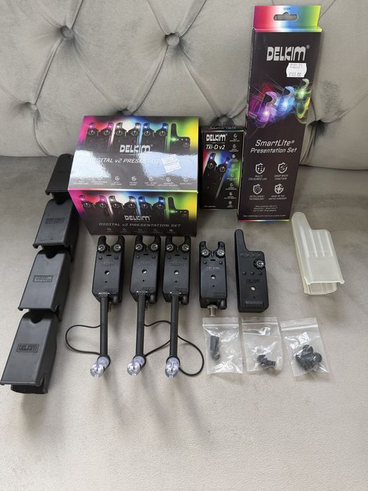 Сигнализатори Delkim Digital v2 Presentation-обтегачи-SmartLite 3 броя