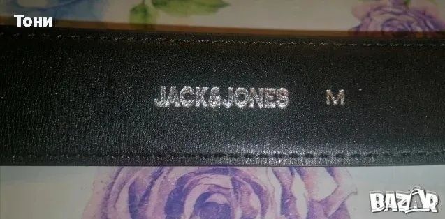 JACK and JONES, Феникс Оригинални Мъжки Колани от Естествена Кожа Нови
