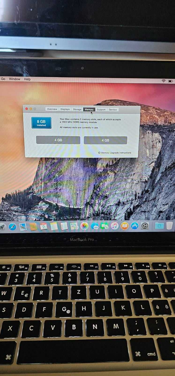 MacBook Pro 13.3'' 8GB RAM 120GB SSD Intel Core i5-Батерия 6часа! топ