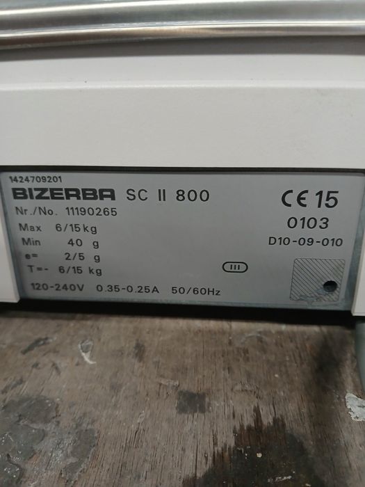 Електронна везна Bizerba SC II 800