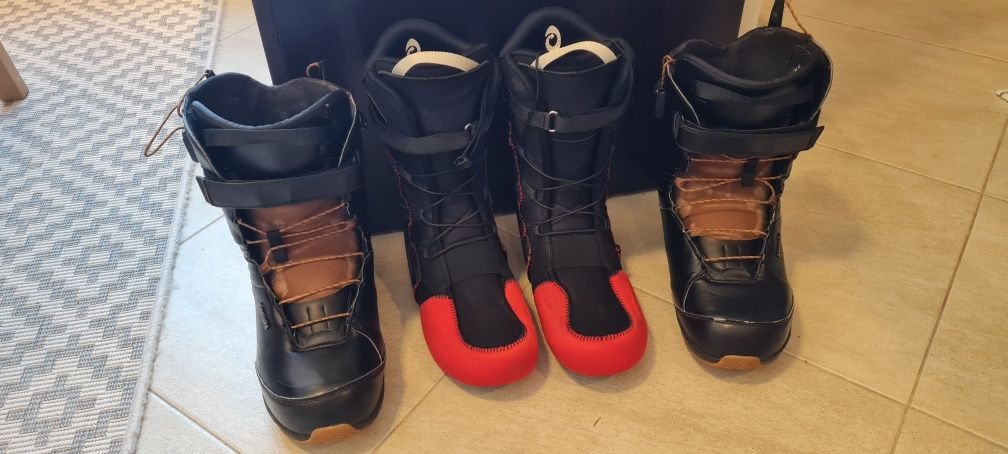 Сноуборд обувки Deelux Empire 45.5 и автомати Drake Podium