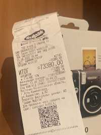 Фотокамера моментальной печати Fujifilm Instax Mini 40 черный