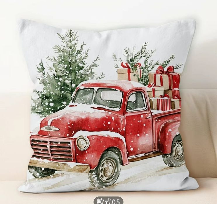 Новогодний декор, Наволочки