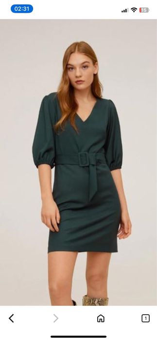 Платье от бренда Mango