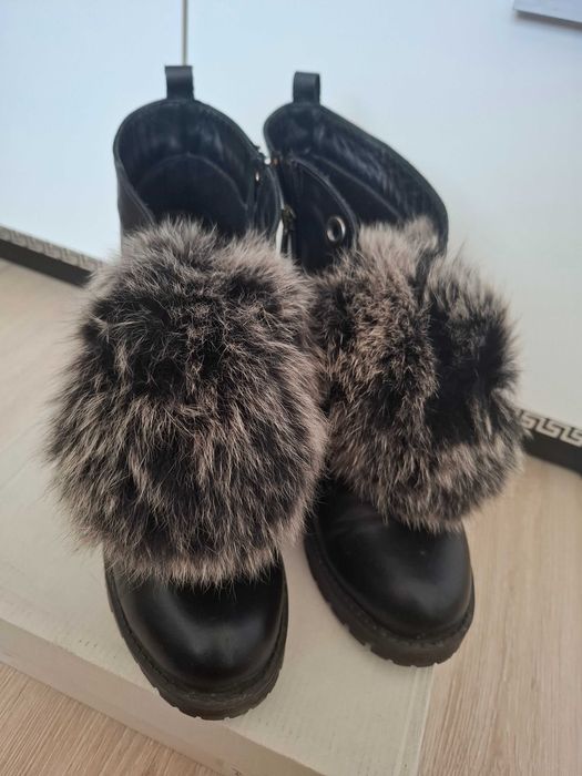 Боти естествена кожа Bianki