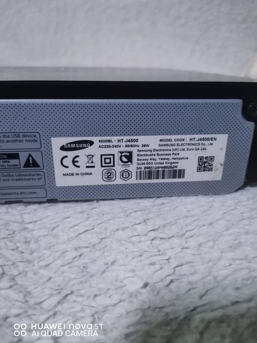 Blu-ray 3d player Samsung Ht-j4500