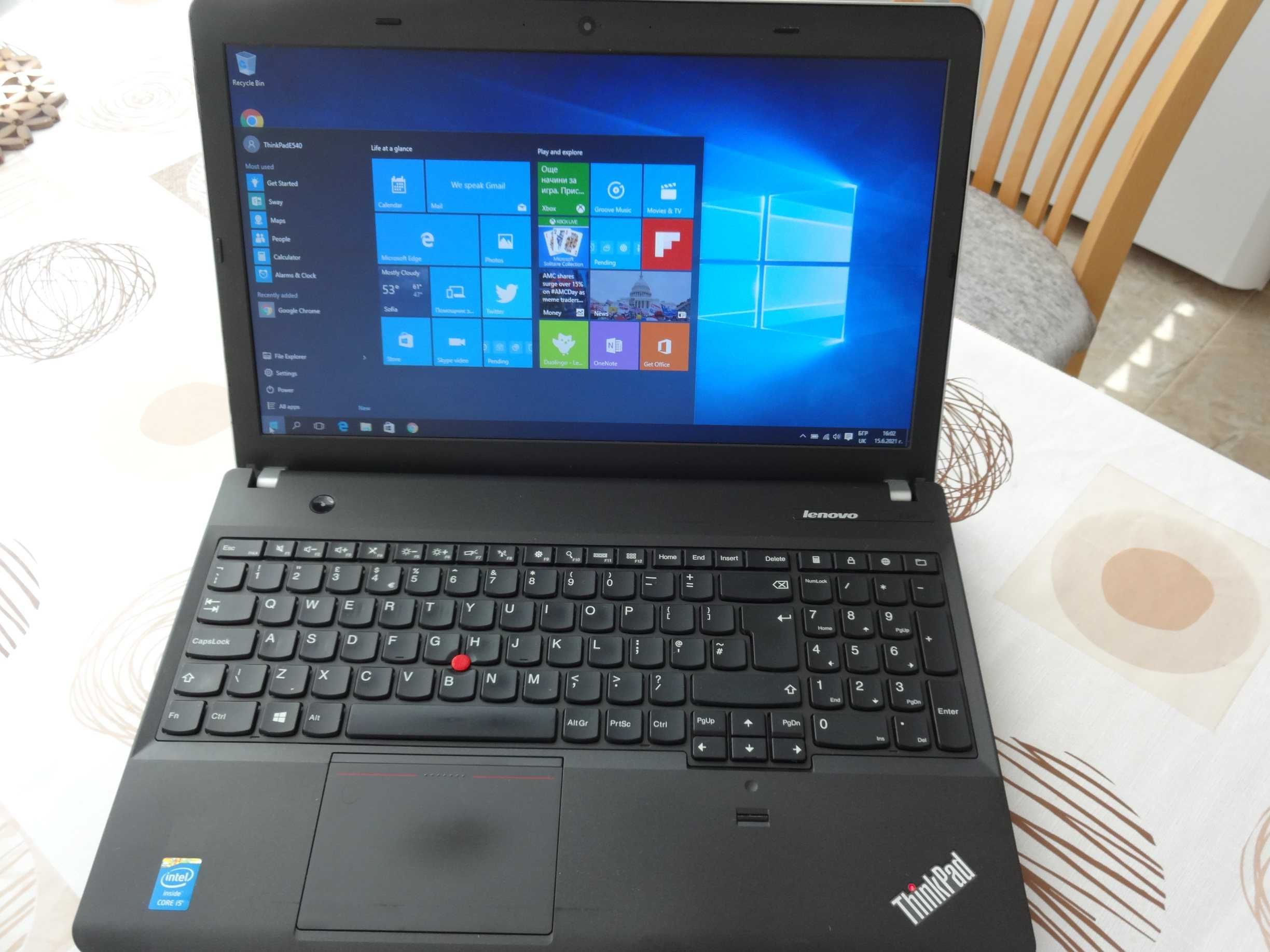 Лаптоп Lenovo ThinkPad E540 15.6" i5-4200M 2.50GHz/RAM8GB/HDD500GB