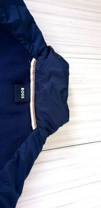 Hugo Boss Panoramico Zip Up Knit  Jacket M НОВО ОРИГИНАЛ Мъжко  Яке