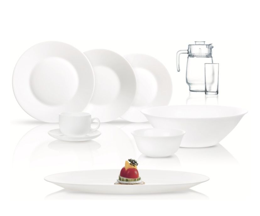 Сервиз чайно-столовый Luminarc White Essence N1220 46 в 1