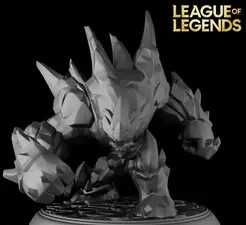 Фигури на league of legend изработени с 3Д принтер