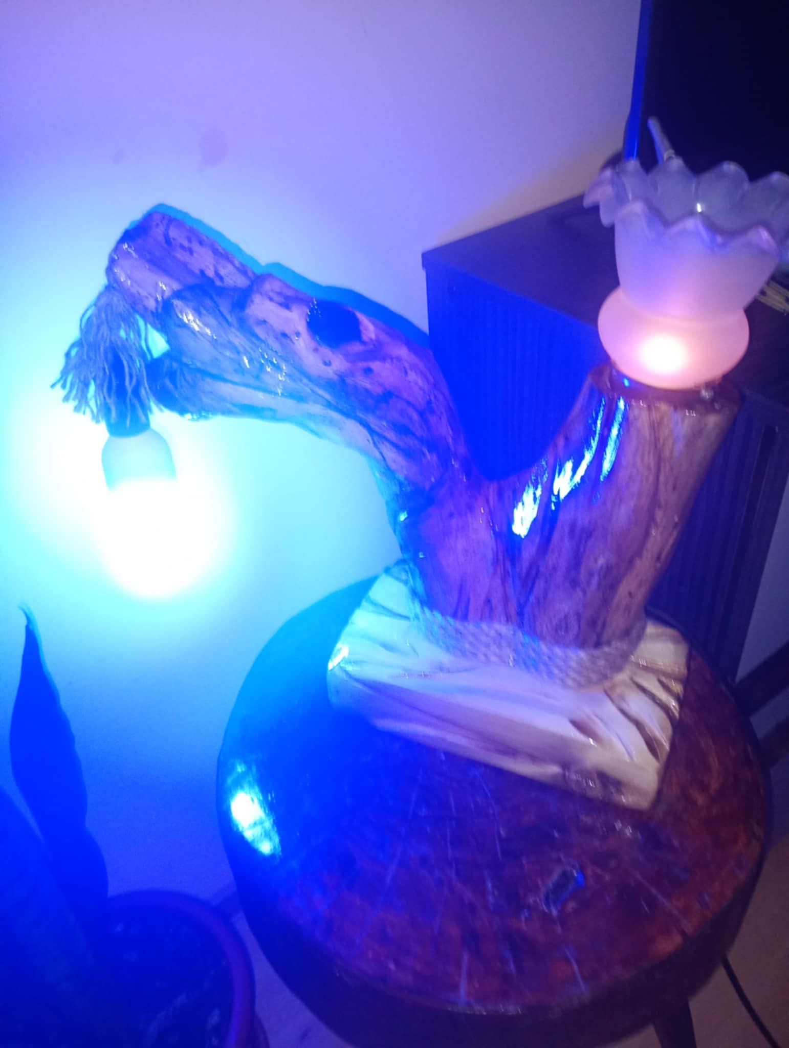 Lampă rustică handmade