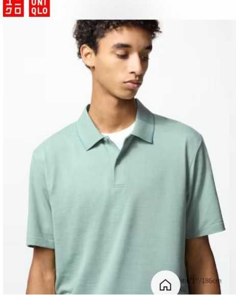 Мужское поло Uniqlo (Юникло) размер L (маломерит)
