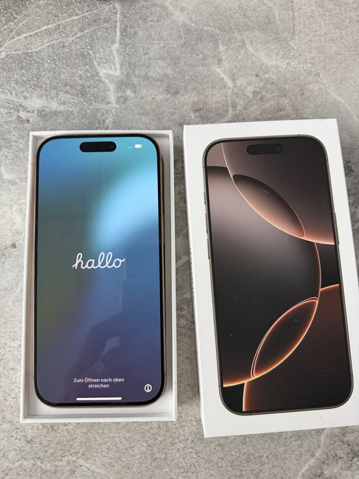 Iphone 16 Pro - Desert Titanium - 128Gb - Garantie 1 an - Impecabil