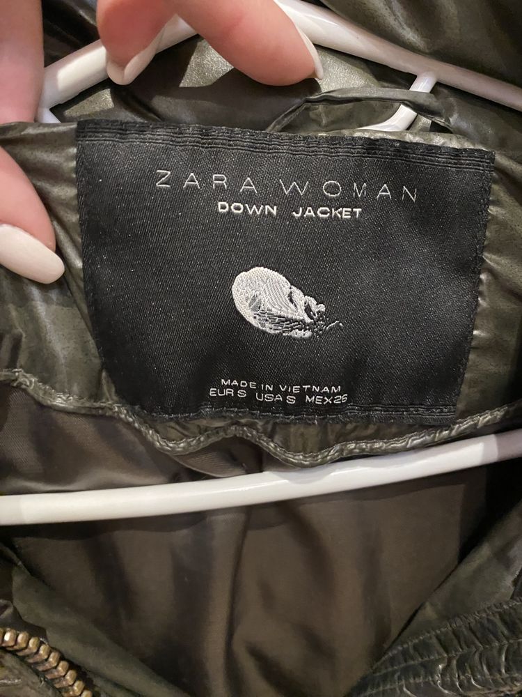 Зимно пухено яке Zara S