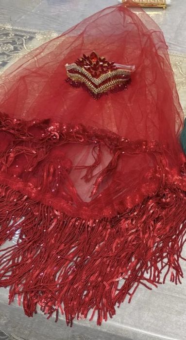 Ansambl kelin barhatni / Ансамбл невесты бархатный