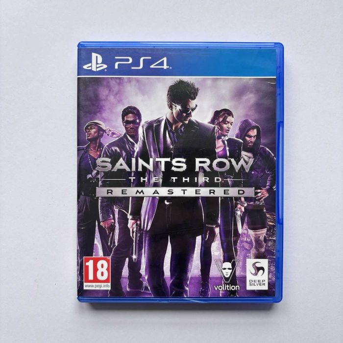 Saints Row The Third: Remastered PlayStation 4 PS4 PlayStation 5 PS5