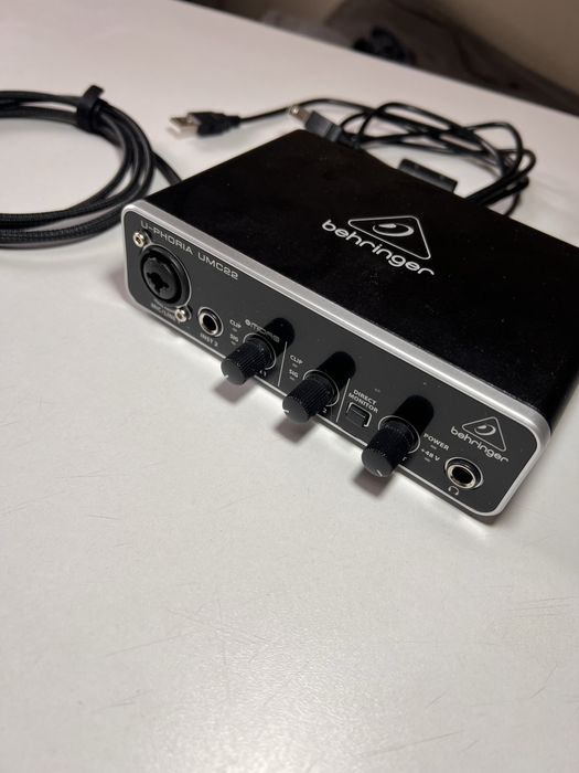 Звуковая карта behringer !