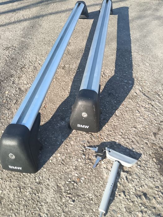 Set de roti BMW cu anvelope de iarna, jante,rezerva slim, bari transve