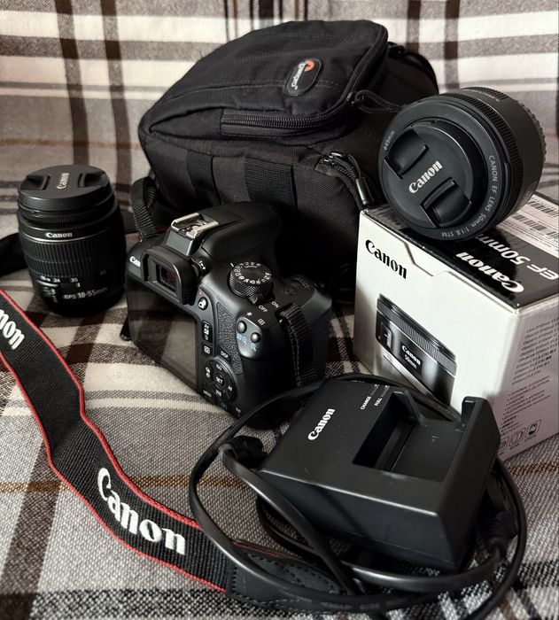 Продам фотоаппарат Canon EOS 1300D