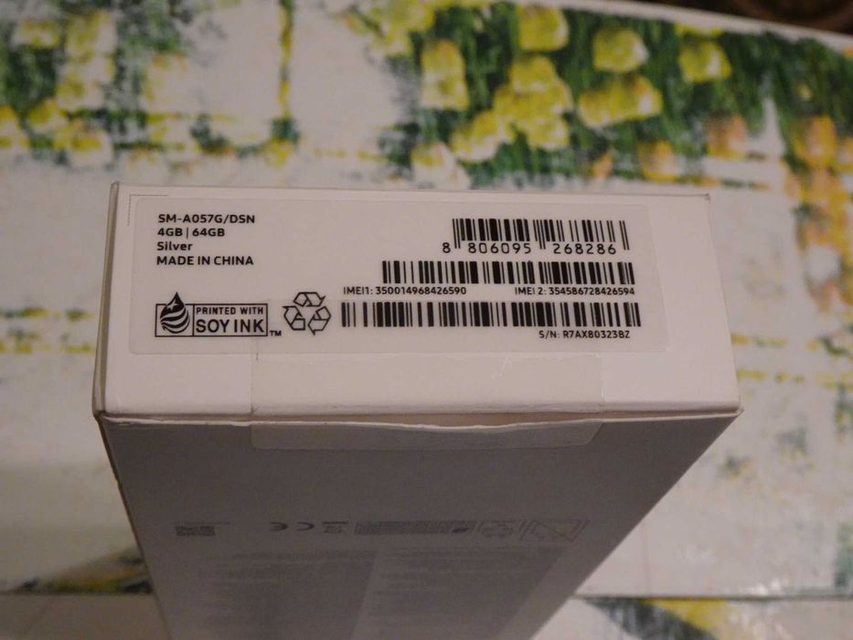 Смартфон SAMSUNG GALAXY A05s 4/64GB Silver, нов, прочети описанието