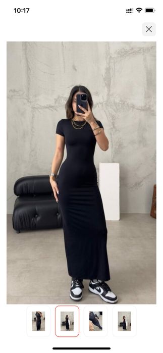 Продвм новое платье фуьболочн . материал 46 размер