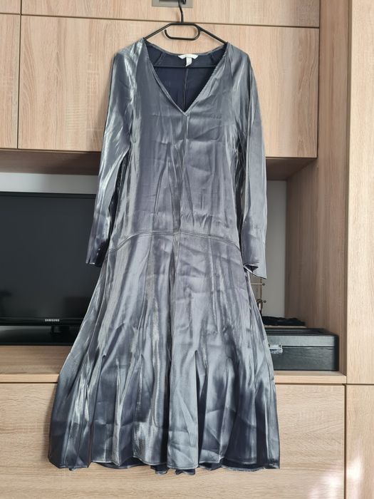 Rochie H&M vara subtire-metalizata