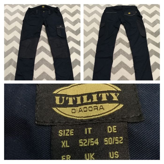 DIADORA UTILITY pantaloni XL bărbați TOP lucru | transport GRATUIT‼️