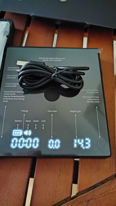 Кафе везна Timemore basic MINI coffee scale