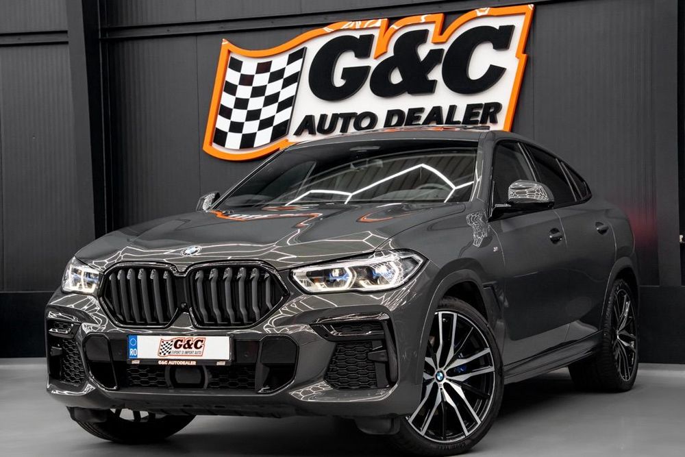 BMW X6 ! Posibilitate LEASING // TVA Deductibil // Iconic Glow // Pneumatic !