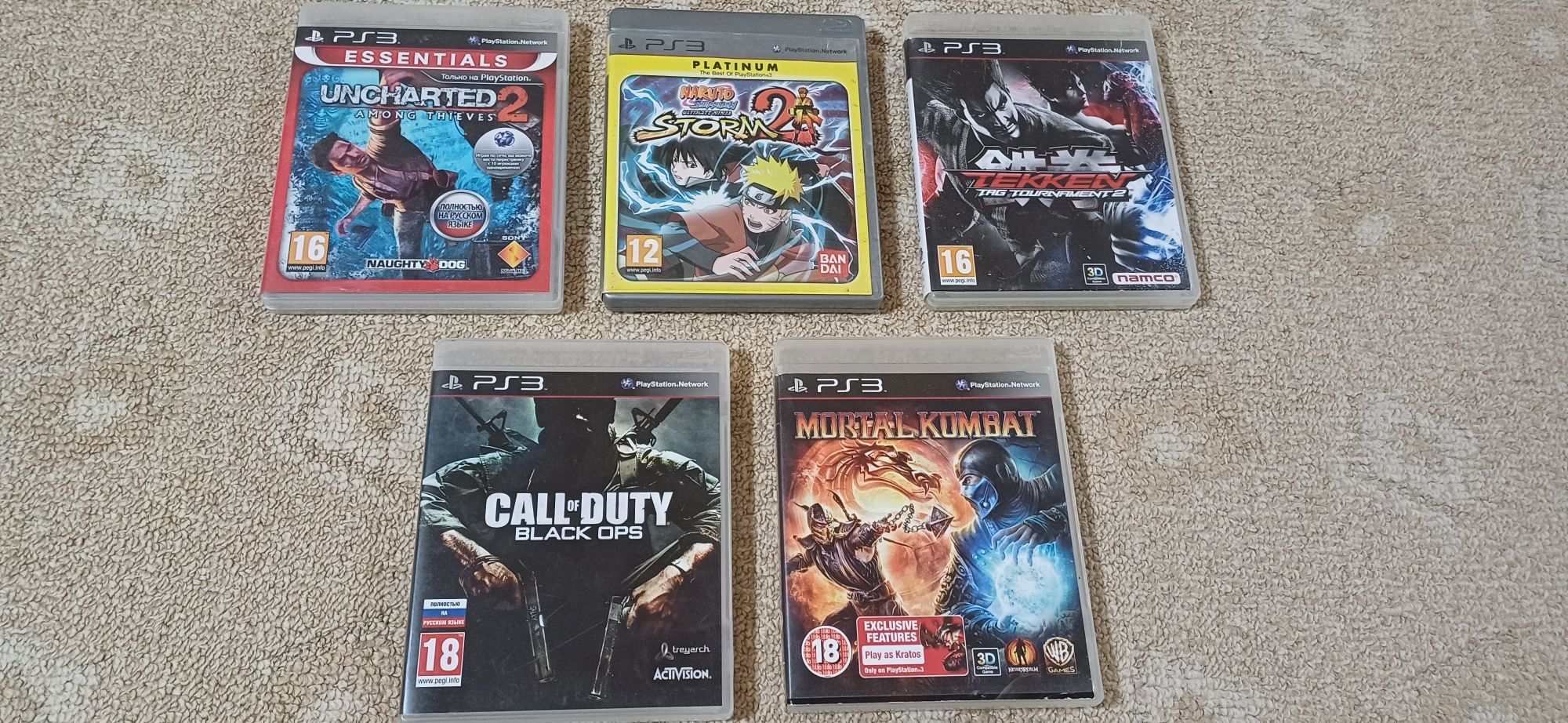Продам игровые диски на PS3