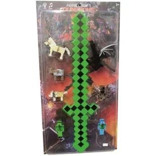 Светещи играчки Майнкрафт Кирка/Меч/Оръжие/Фигурки