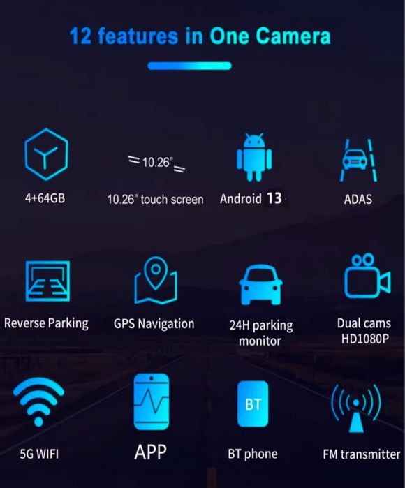 Navigatie auto cu SIM 10.26 Android 13 8-Core 4GB RAM 64GB ROM Carplay