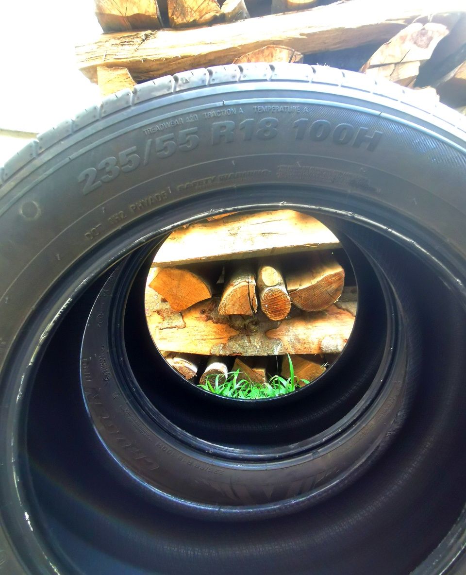 Set 4 Anvelope / Cauciucuri  235/ 55 / 18  Kumho Crugen hp91 do