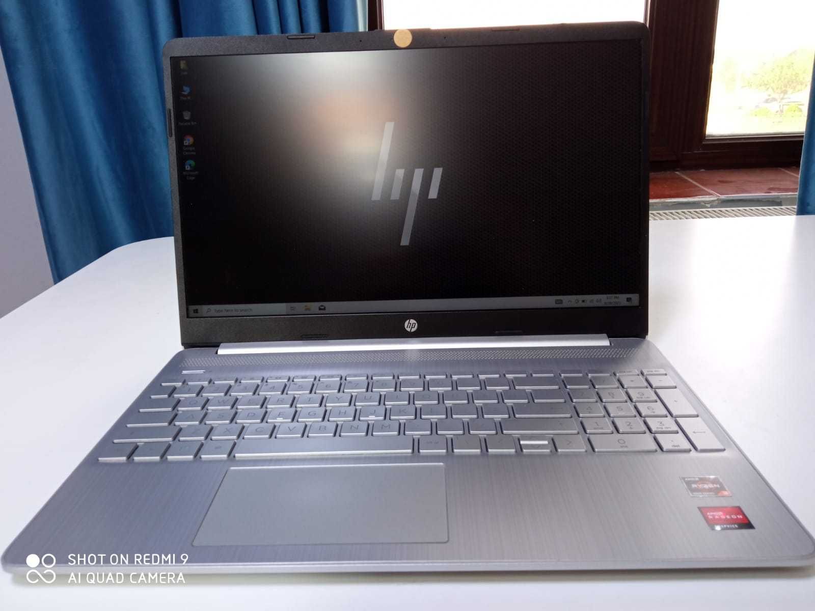 Laptop HP, AMD Ryzen 3 5300U, 8GB, SSD 512GB, Argintiu