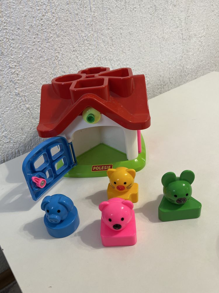 Fisher price Куче, Къщичка Chicco сортер,