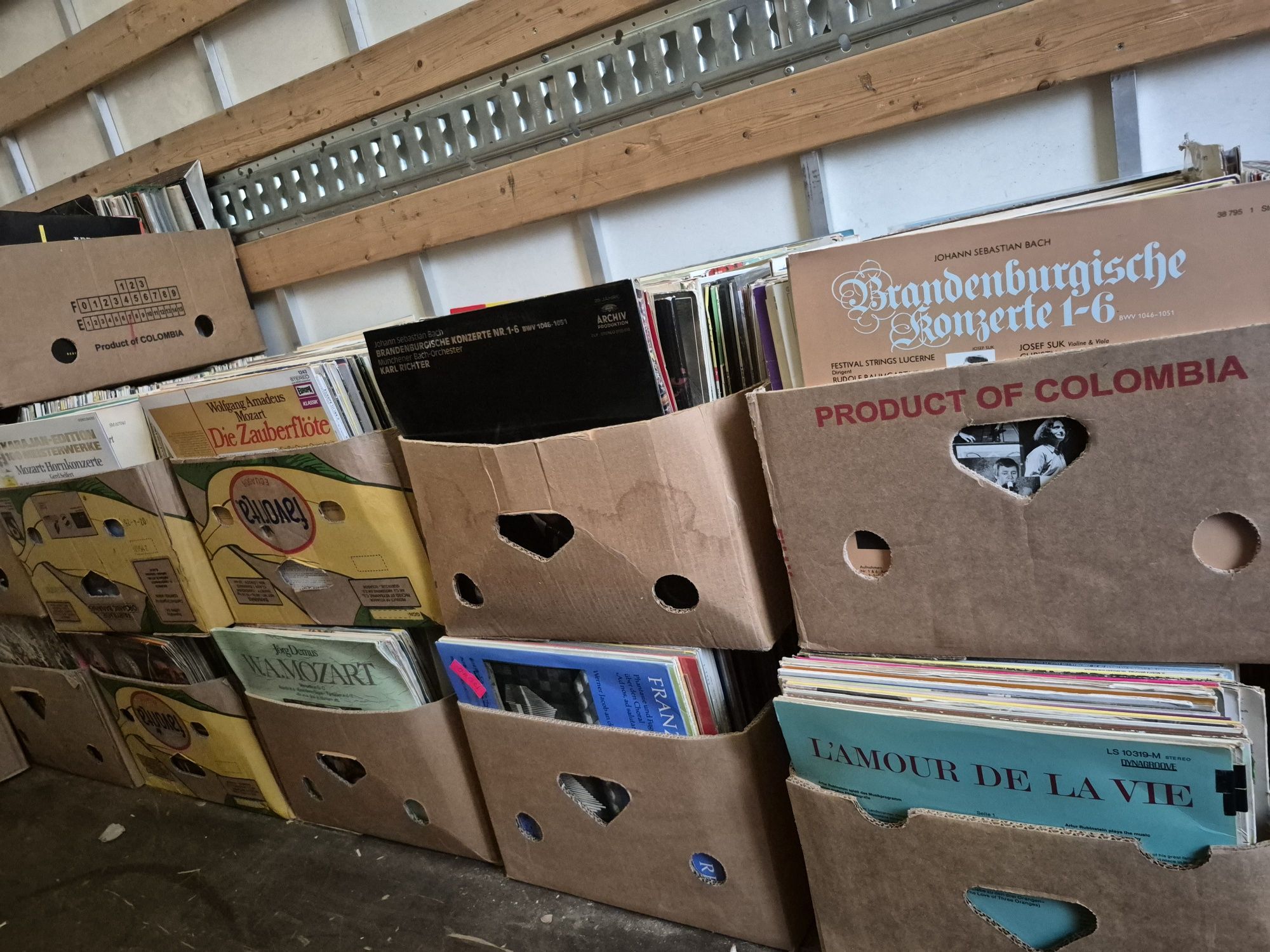 Lot 200LP [bucăți]Discuri Vinil colectie muzica clasică 1960-1990,

To