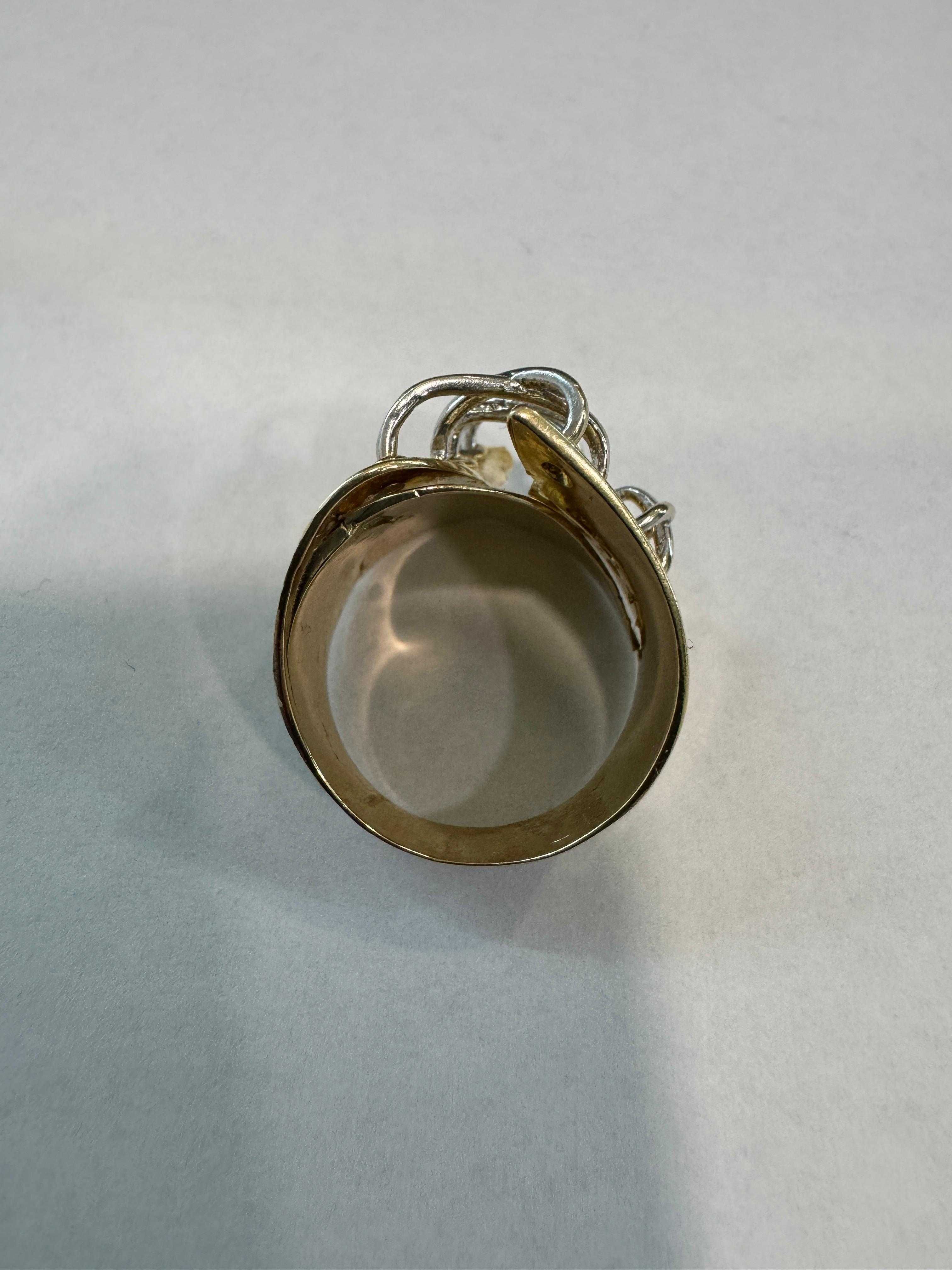 (Ag41) Inel aur, 14K B2642.5 ridicare in agentie