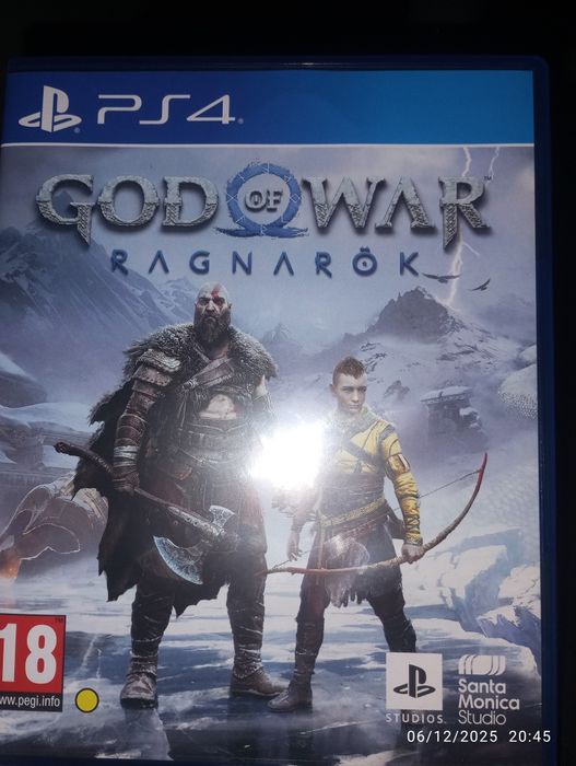God of War RAGNAROK ps4 обмен (oʻyinlar apisaniyada)