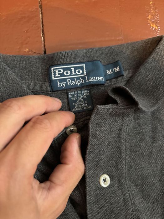 Мъжка тениска с яка Polo Ralph Lauren Big Crest