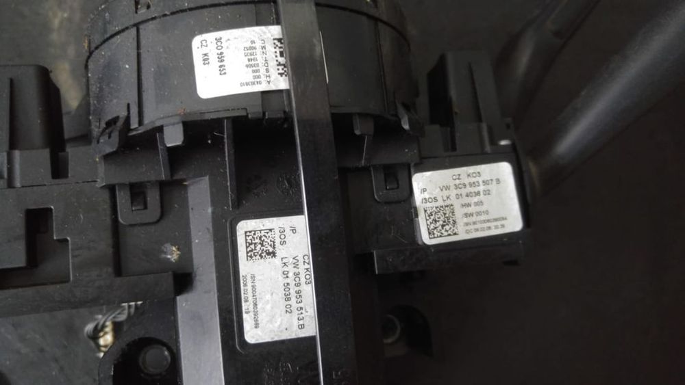 Bloc manete lumini cu spirala volan si modul vw passat b6 3c 3c095513b 3c0953507b
