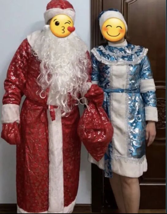 Аренда костюмов Дед мороз и Снегурочка