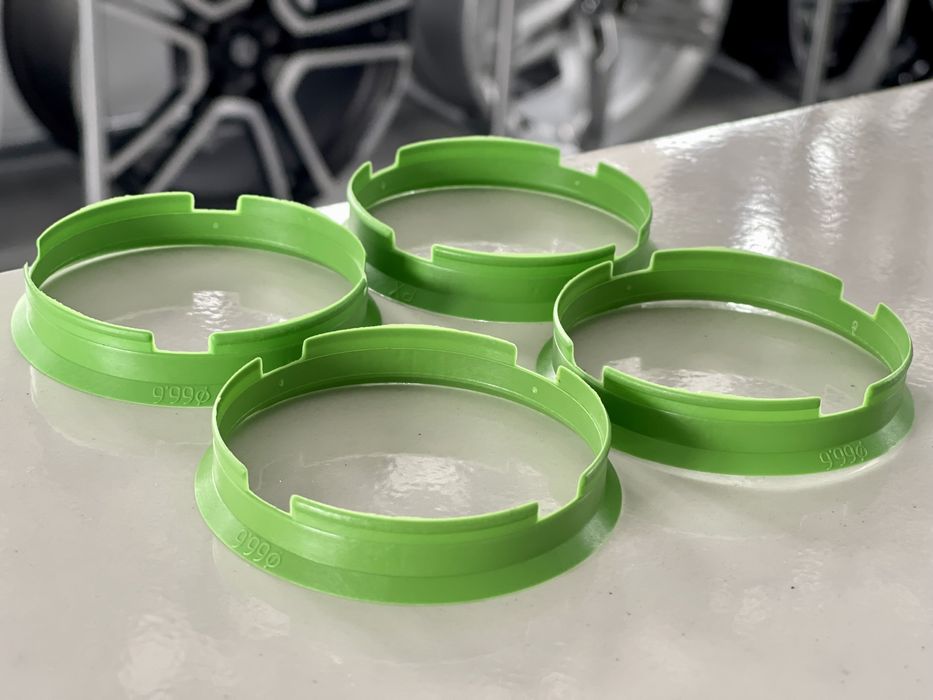 Set Inele Centrare Ghidaj Roti Jante 66.6 - 65.1 Audi Mercedes BMW PSA