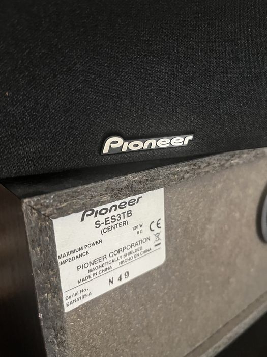 Домашно кино 5.1 Pioneer S-ES3TB, 150W и ресийвър
