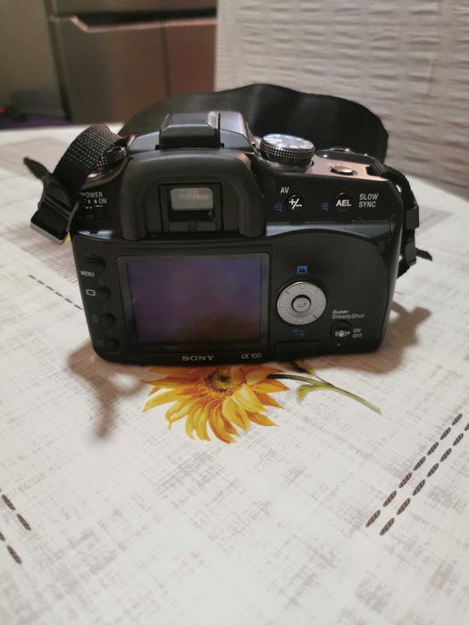 Sony dslr-a100 digital camera