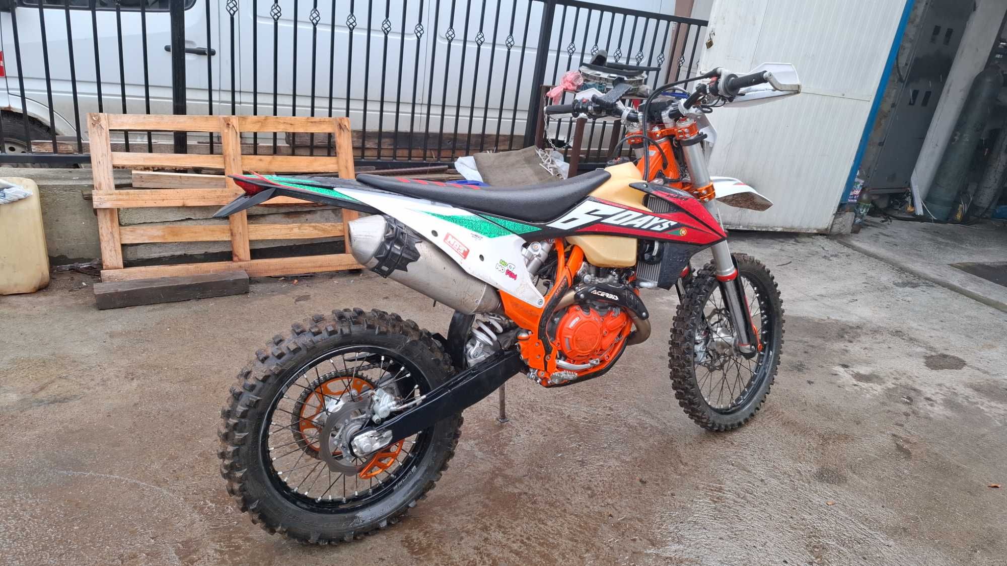 KTM EXC 450F сто мото часа реални