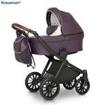 Carucior Krausman Rider Soft Purple 3 in 1,stare foarte bună.