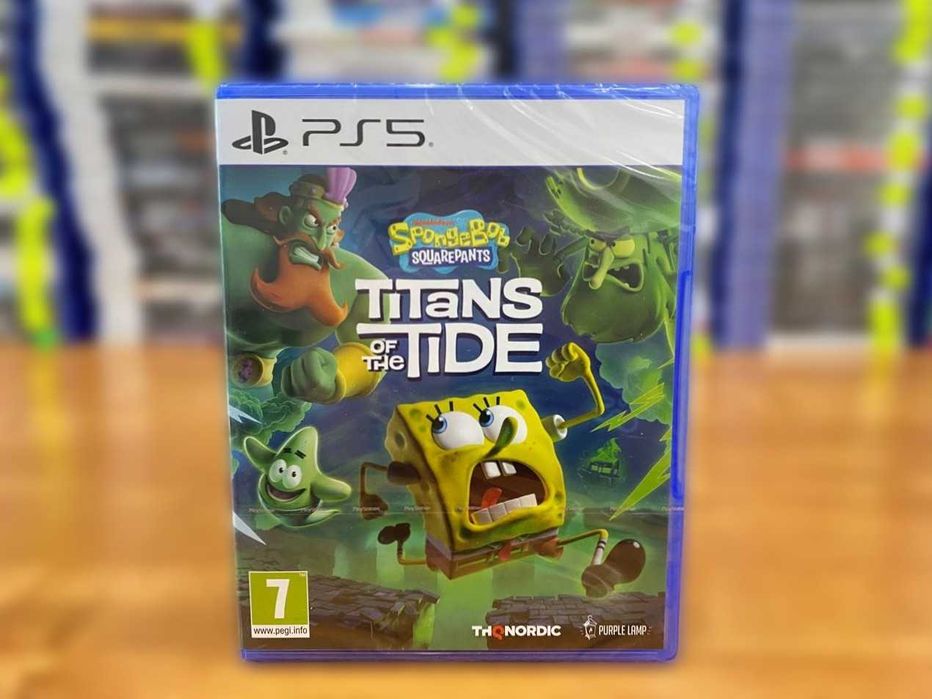 Новый SpongeBob SquarePants: Titans of the Tide PS5/ Спанч Боб Пс5