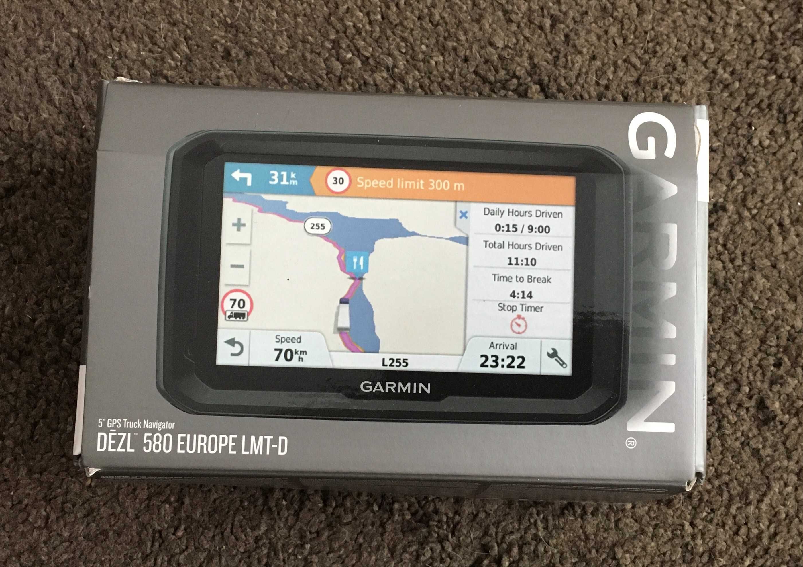 GPS Camion Garmin DEZL 580