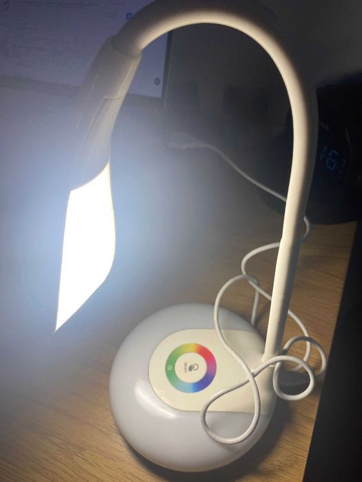 Lampa flexibila touch screen LED multicolor + 3 faze lumina calda, usb