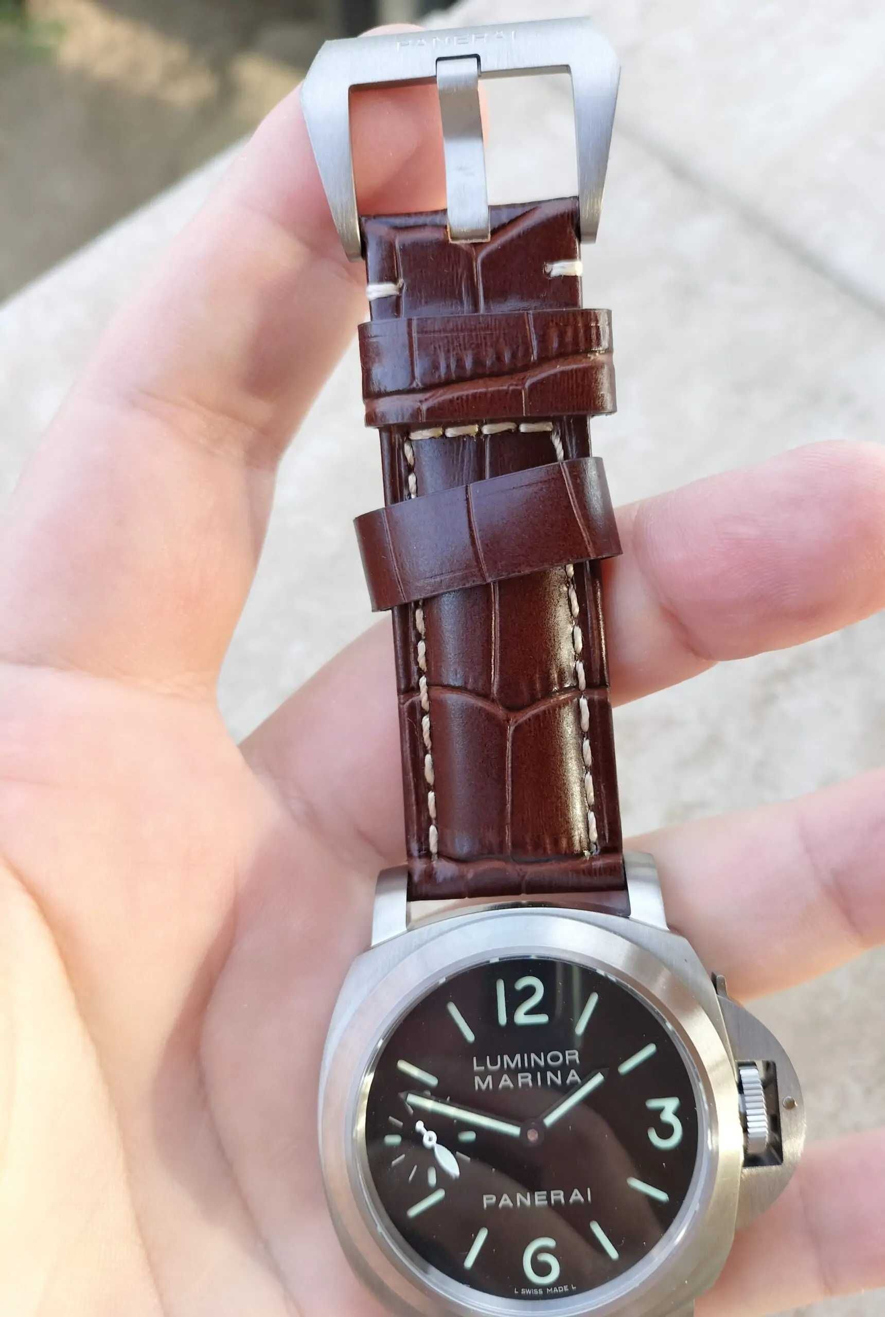 Panerai PAM177 Luminor Marina 44 mm Titan mecanic Unitas 6497